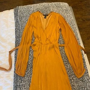 Gold forever 21 dress